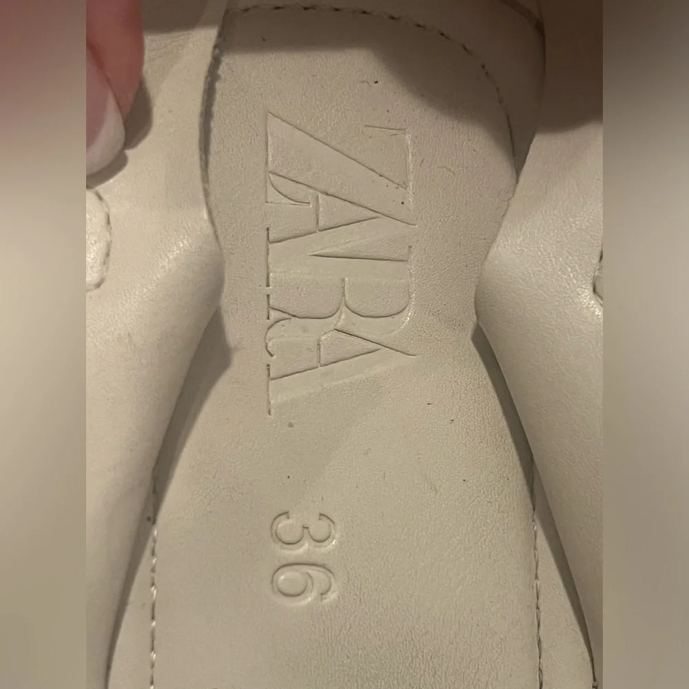 ZARA women beige espadrilles sandals/size 6 - Picture 14 of 14